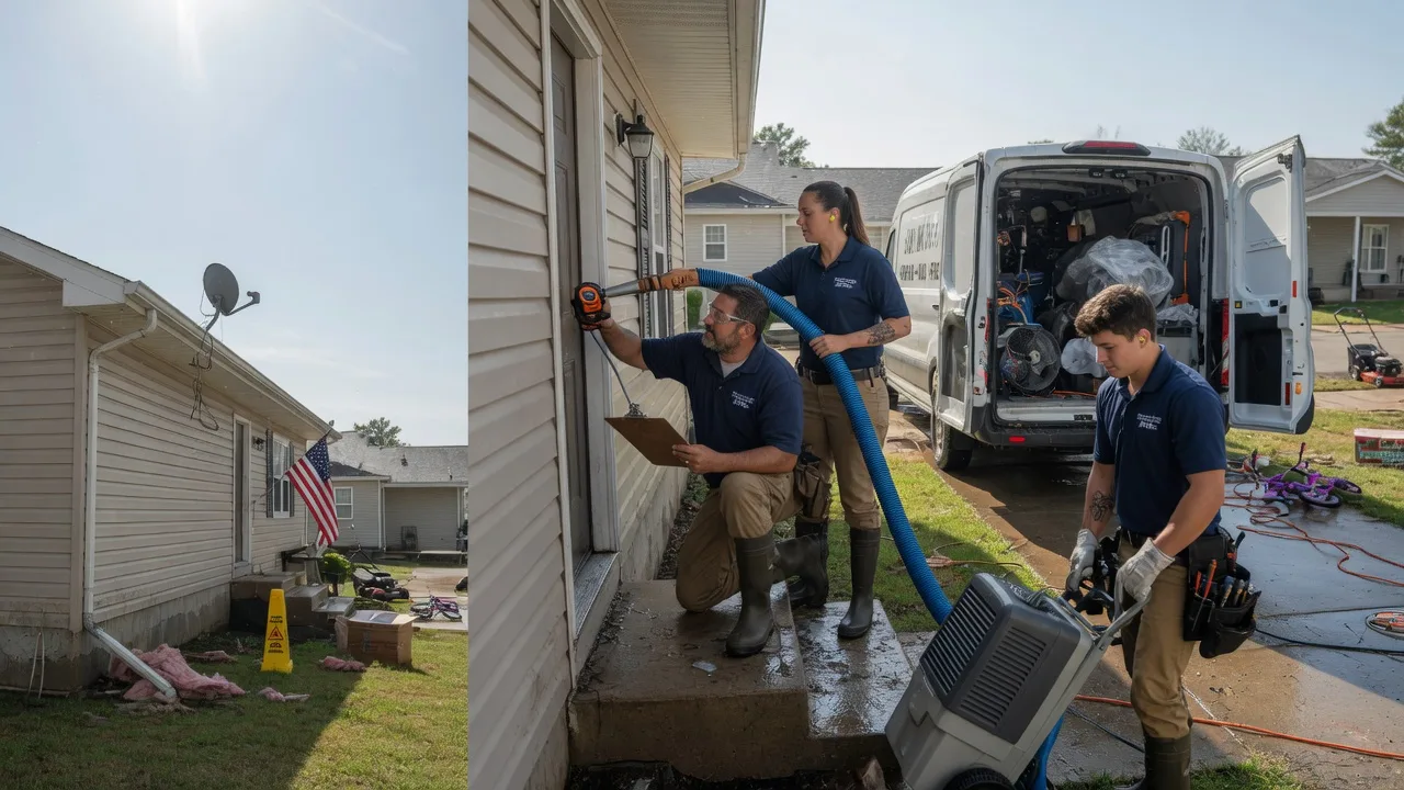 Ceiling Water Damage Restoration in Brethren, MI near me